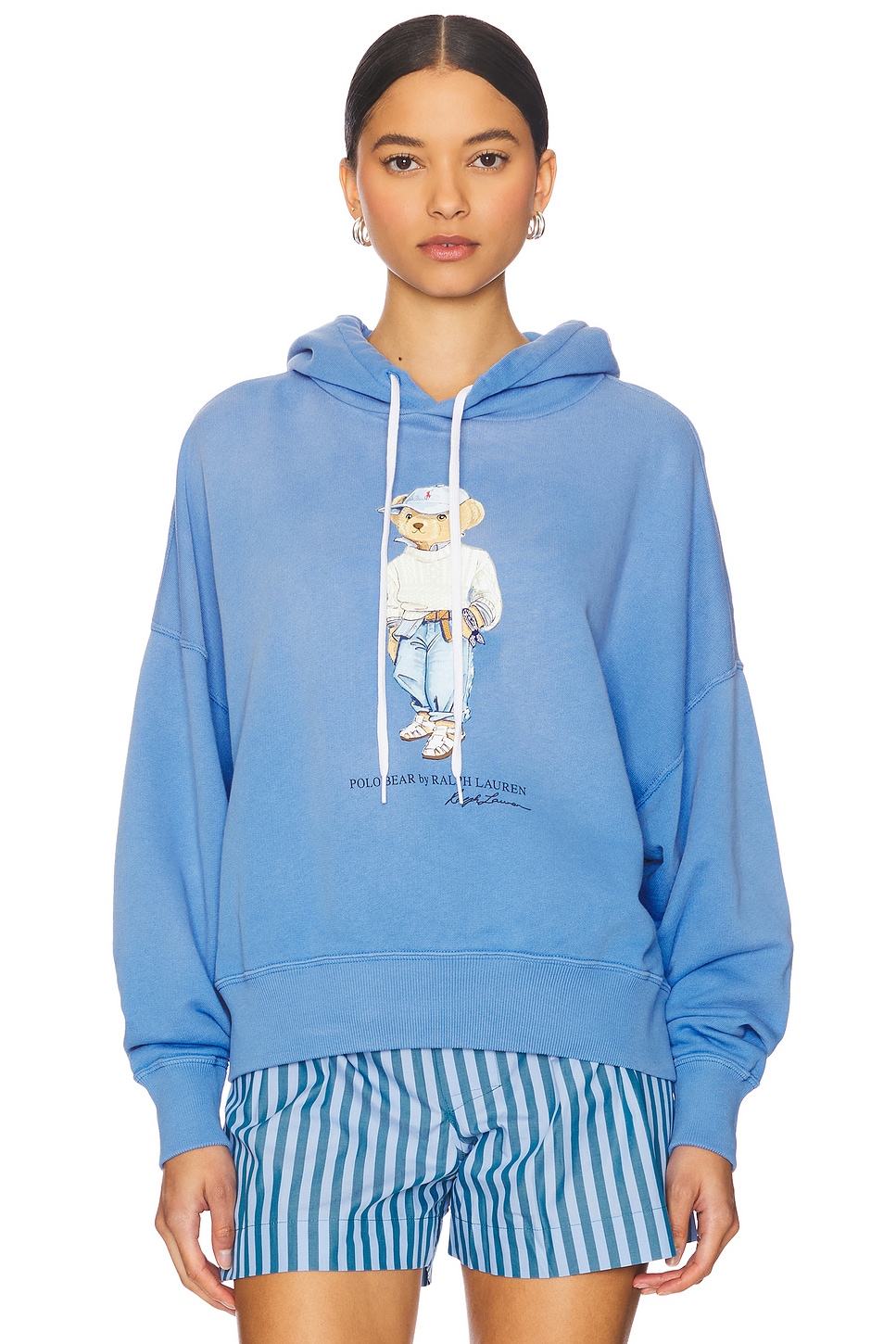 

Толстовка с длинным рукавом и капюшоном Island Polo Ralph Lauren, summer blue