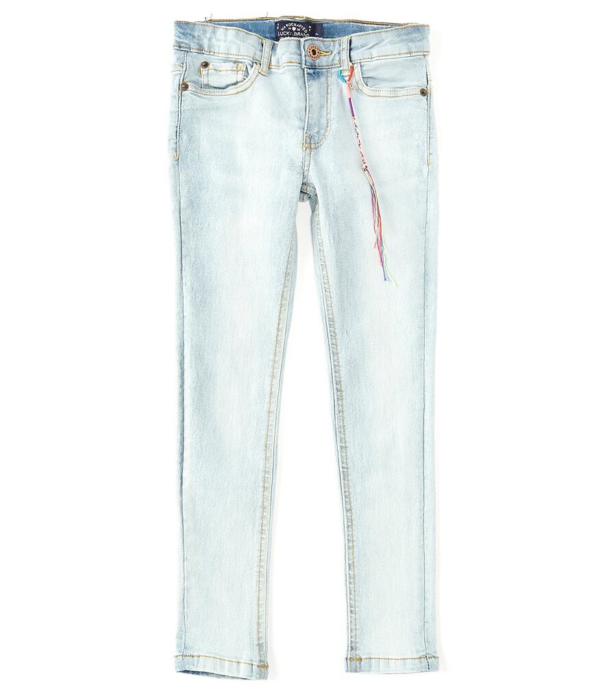 

Джинсы-скинни Lucky Brand для больших девочек 7–16 лет Zoe со средней посадкой, синий