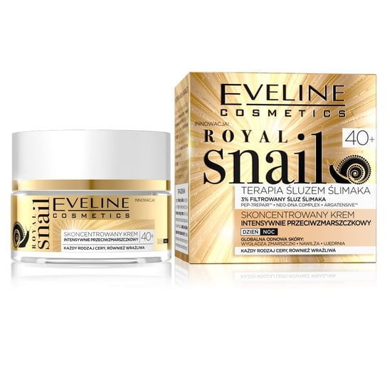 

Интенсивный дневной и ночной крем против морщин, 50 мл Eveline Cosmetics, Royal Snail 40+