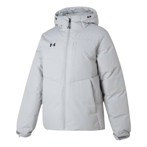 

Куртка winter down jacket 'grey' Under Armour, серый