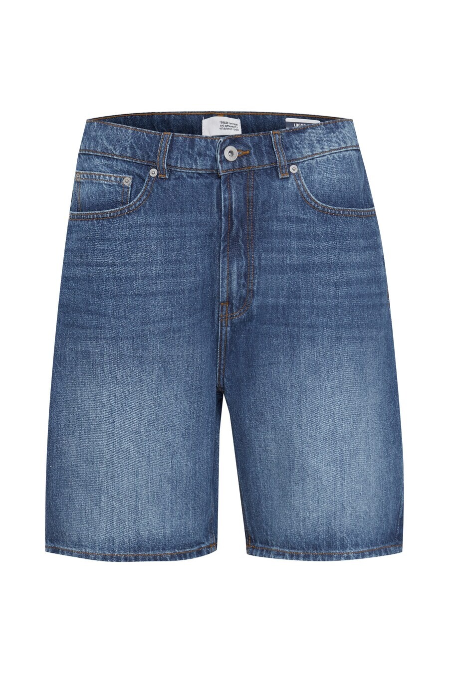 

Джинсовые шорты !Solid Regular Jeans, синий деним