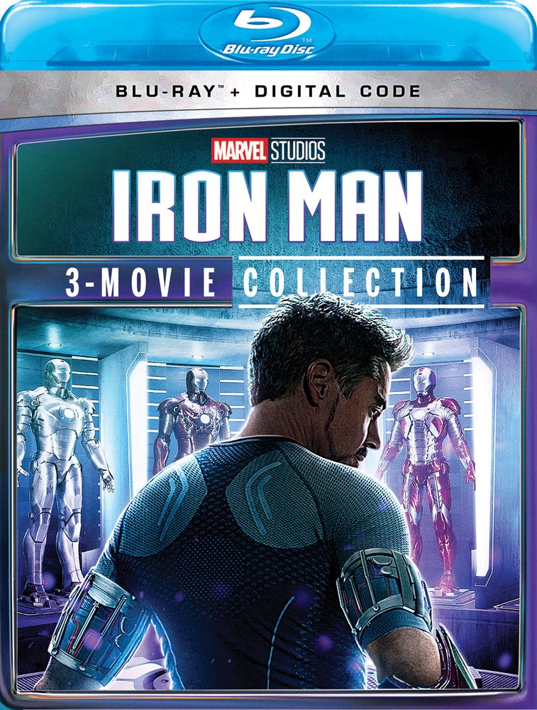 

Диск Blu-ray Iron Man 3-Movie Collection