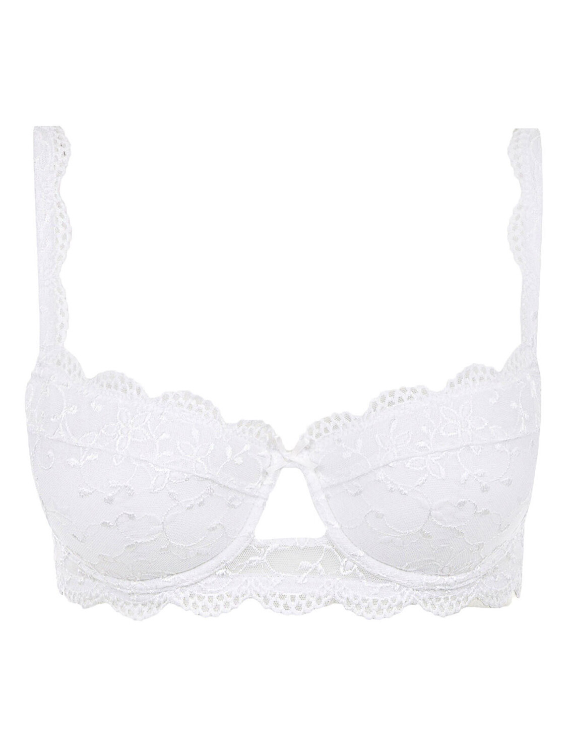 

Бюстгальтер пуш ап Nina von C. Balconnet Dirndl BH, белый