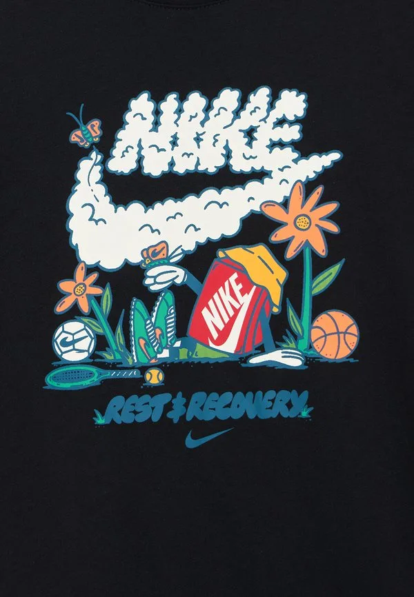 Футболка свободного кроя, с принтом Nike Sportswear, Black — фото 3