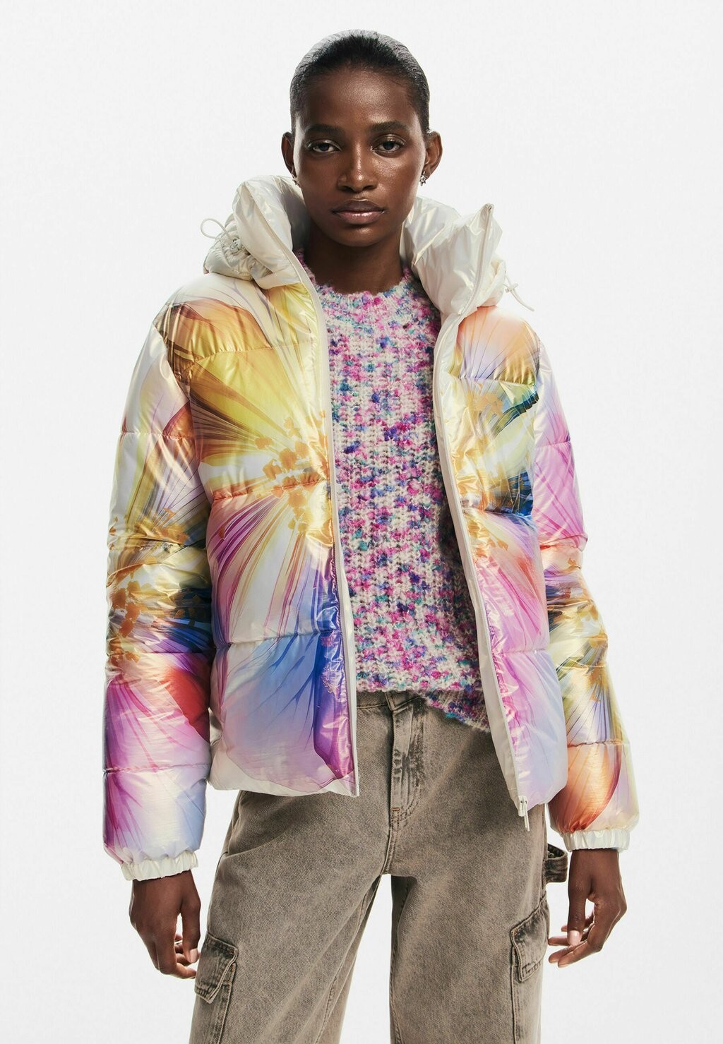 

Зимняя куртка Desigual, желтый