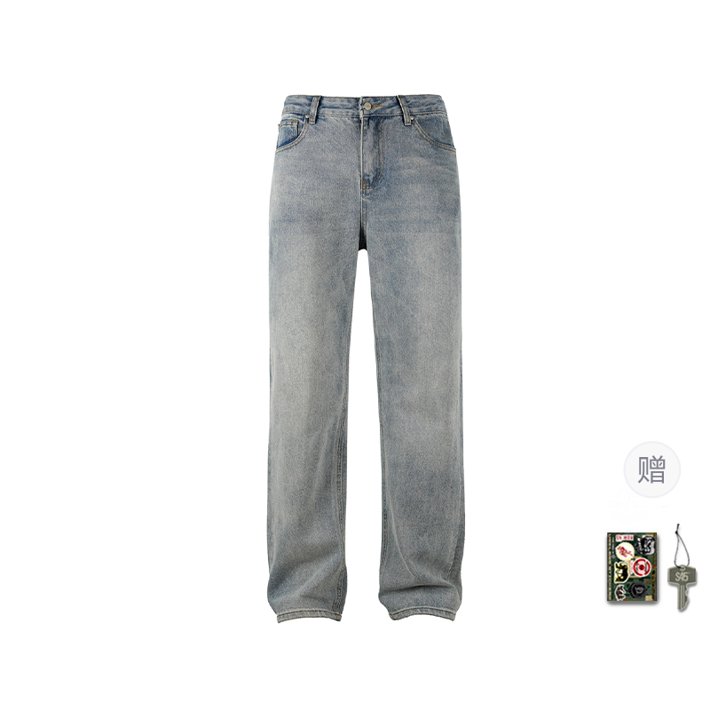 

Джинсы Cleanfit Style Basic с универсальным низом, прямого кроя, мужские S45, Original Denim