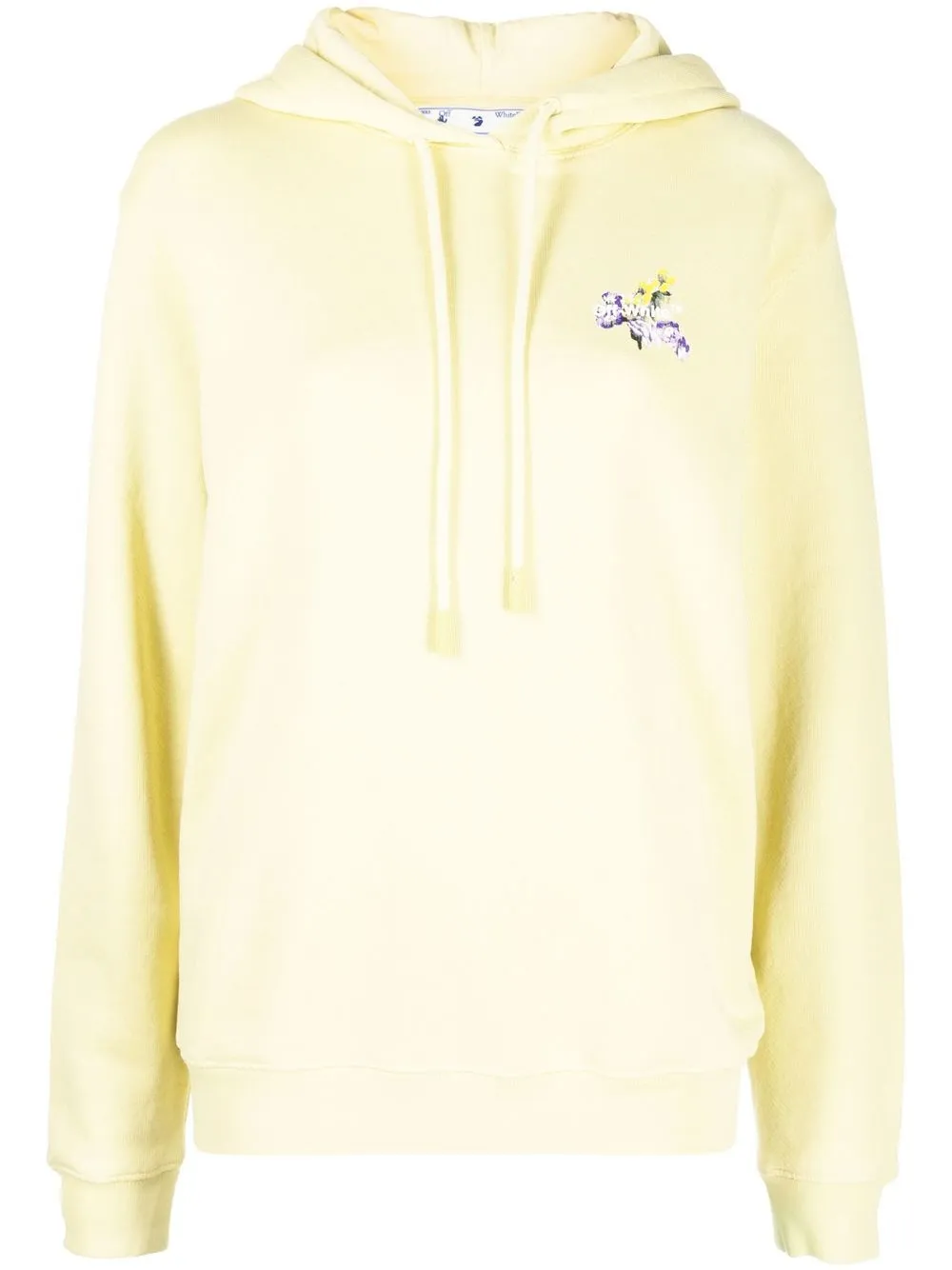 

Худи с принтом Floral Arrows OFF-WHITE, желтый