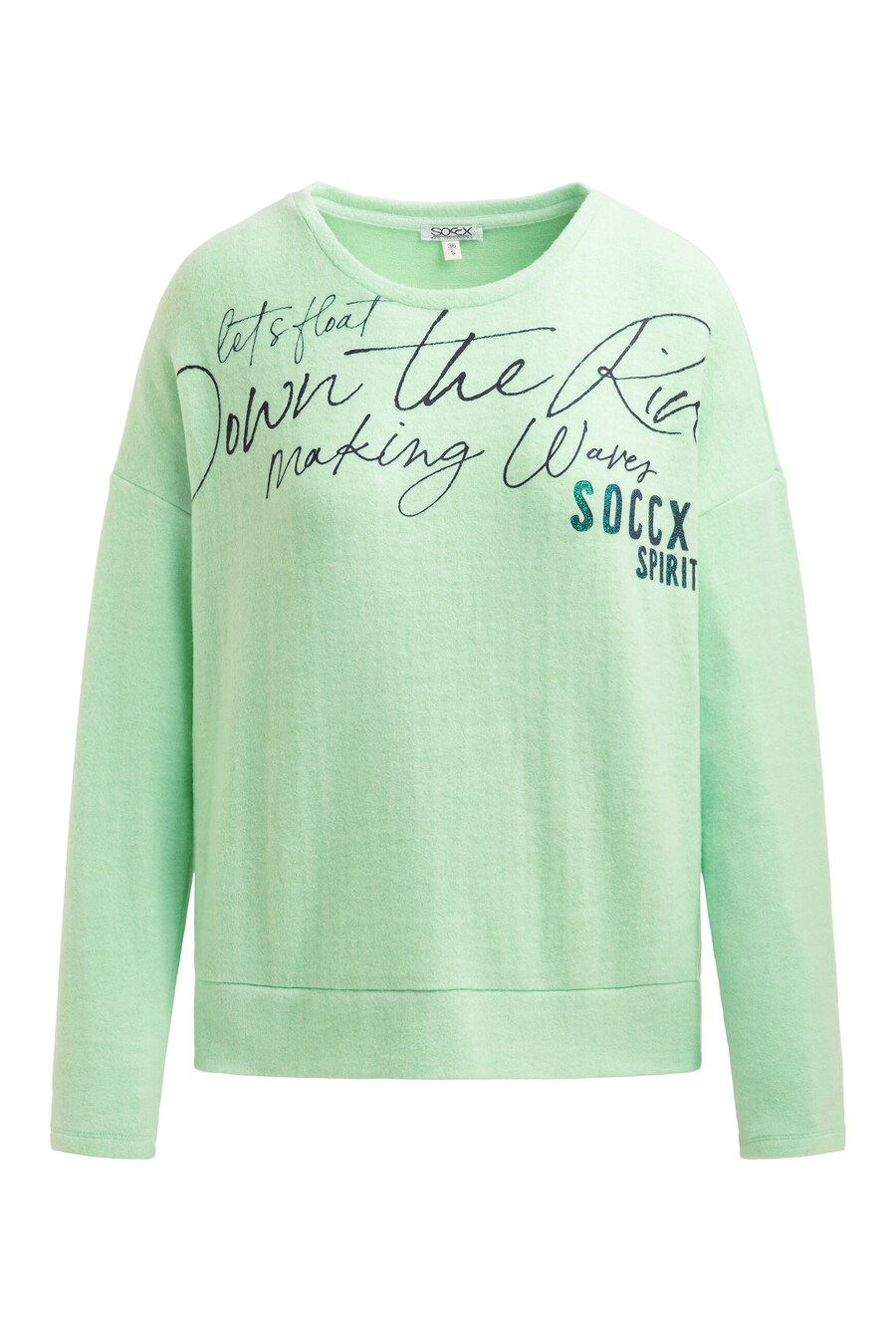 

Свитер Soccx, пастельно-зеленый