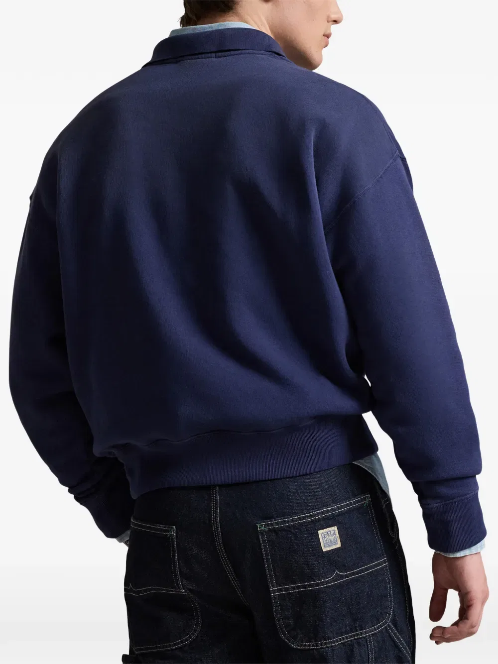 Толстовка с детальным описанием Polo Ralph Lauren, синий — фото 4