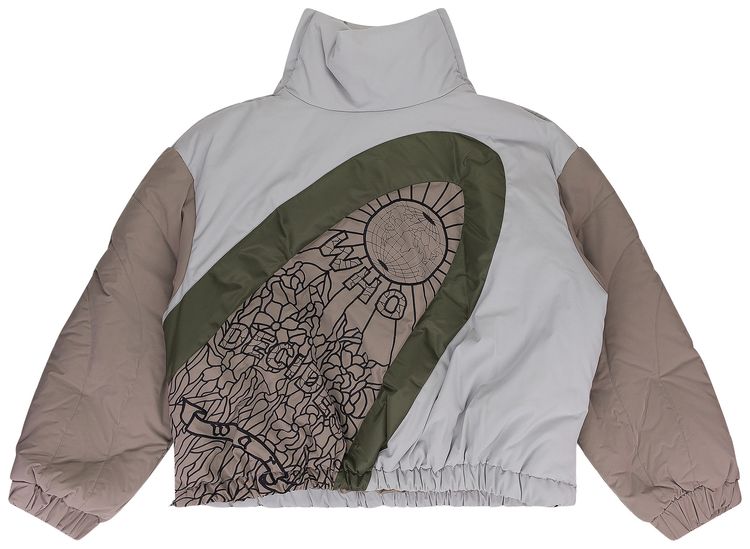 

Пуховая куртка Who Decides War Diagonal Glass, мультиколор