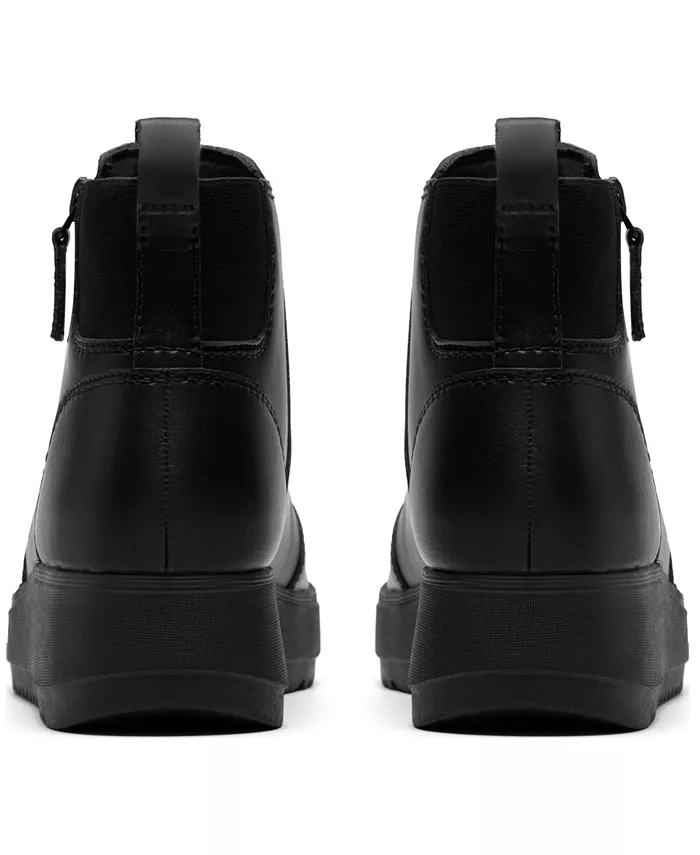 Коллекция женских ботильонов Zylah Willow на танкетке Clarks, черный — фото 3
