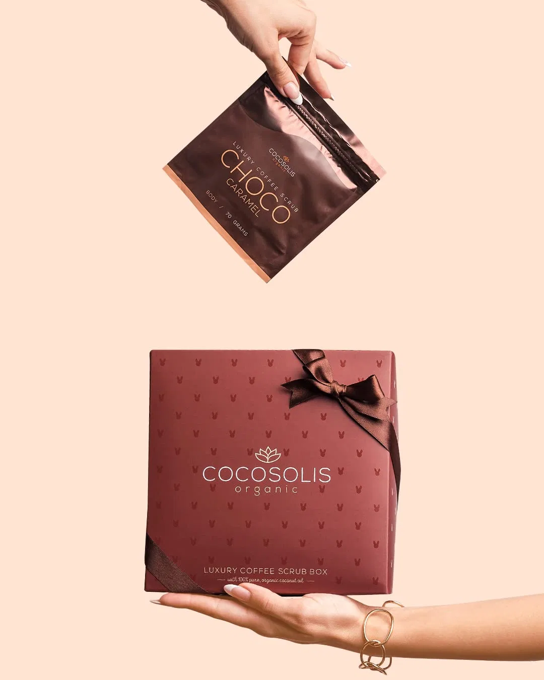 Набор кофейных скрабов для тела и лица COCOSOLIS SCRUB, 4 шт. (280 г) Cocosolis — фото 4