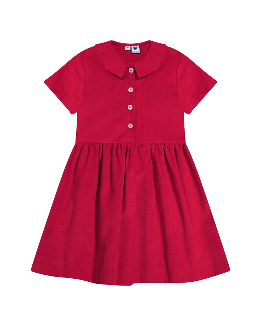 

Платье Busy Bees Charlotte с воротником-стойкой, красный