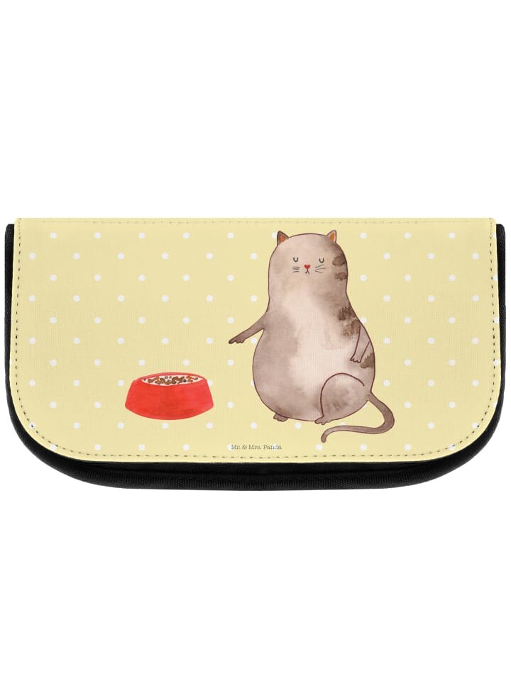 

Косметичка Mr & Mrs Panda Katze Fressen ohne Spruch, пастельно-желтый