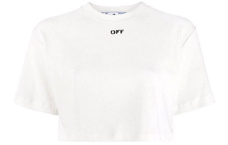 

SS21 Укороченный топ женский белый Off-White