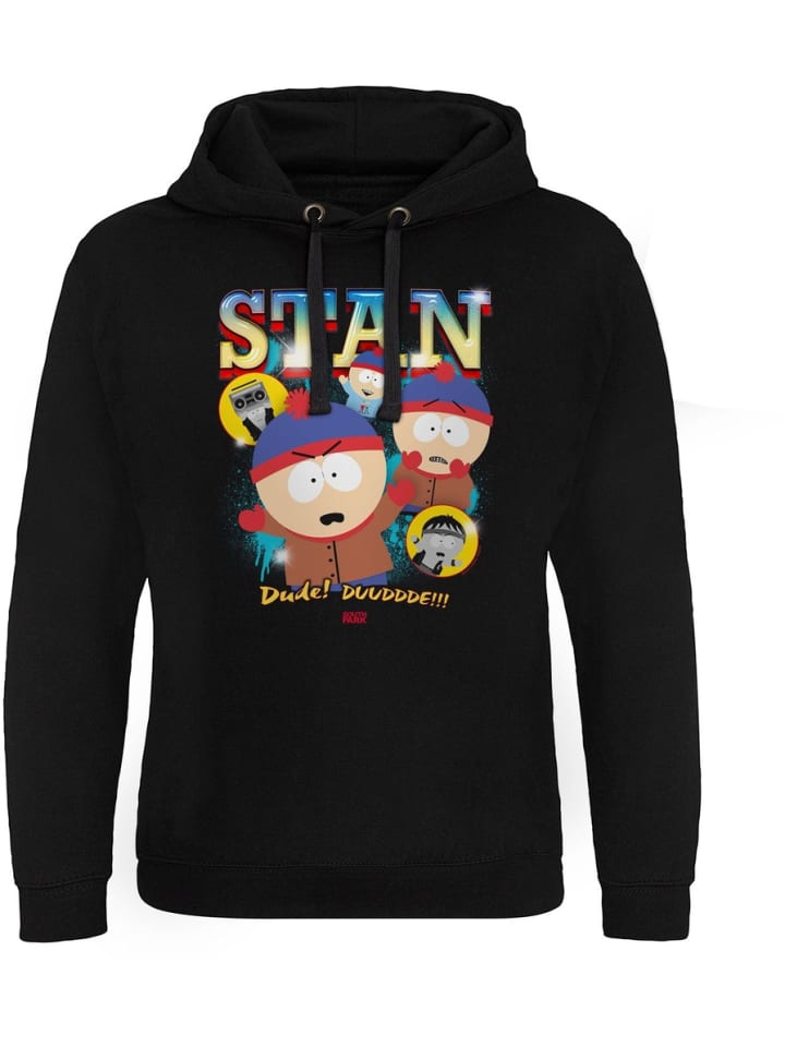 

Толстовка с капюшоном South Park Stan Bootleg Rap Epic Hoodie черного цвета South Park