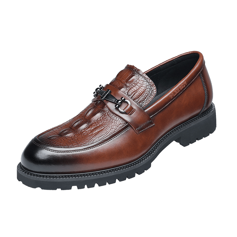 

Playboy Коричневые лоферы мужские HHGZ-HH-BXD23186, цвет HHGZ-HH-BXD23186 Brown