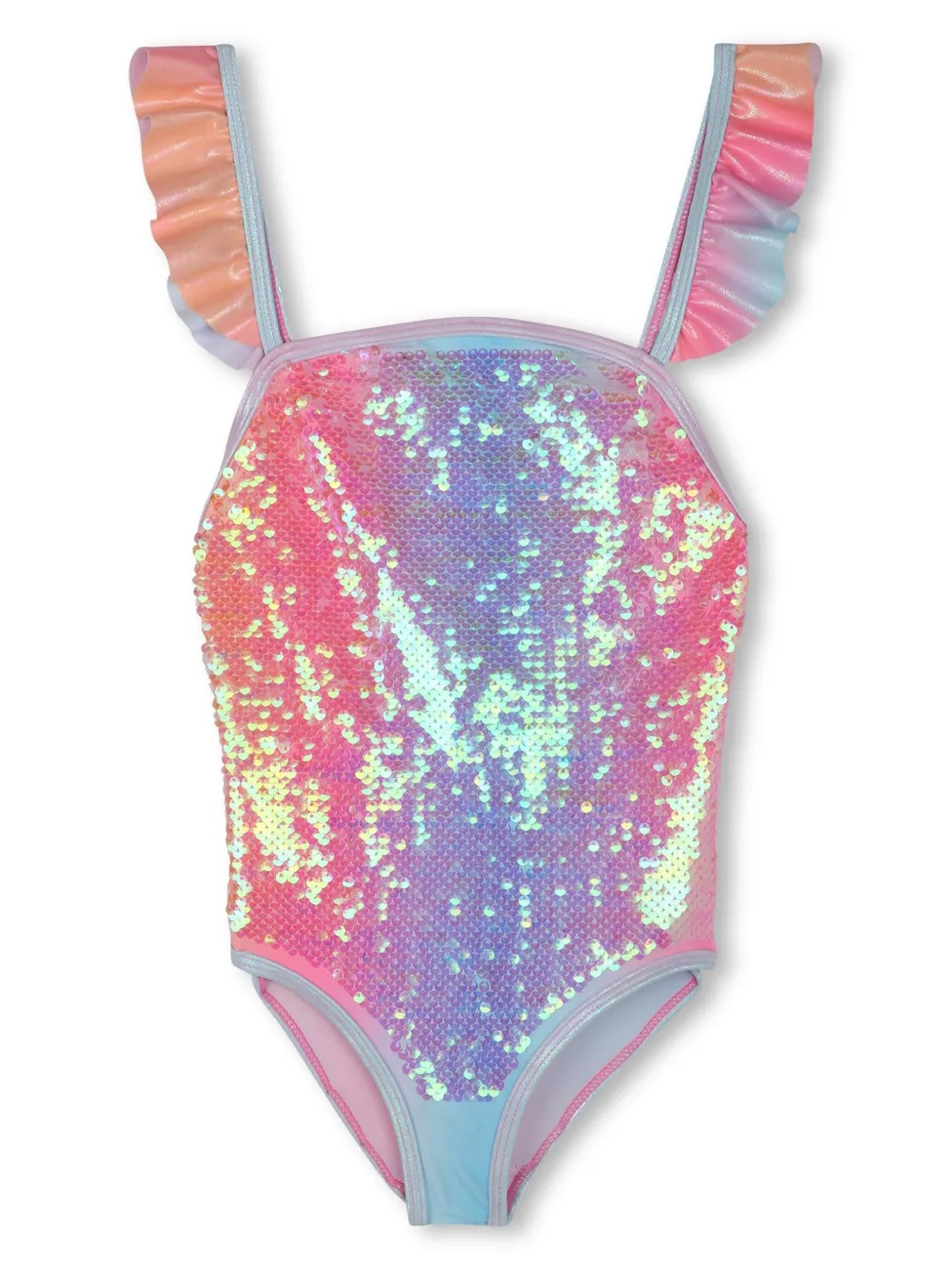 

Купальник с пайетками Billieblush, розовый