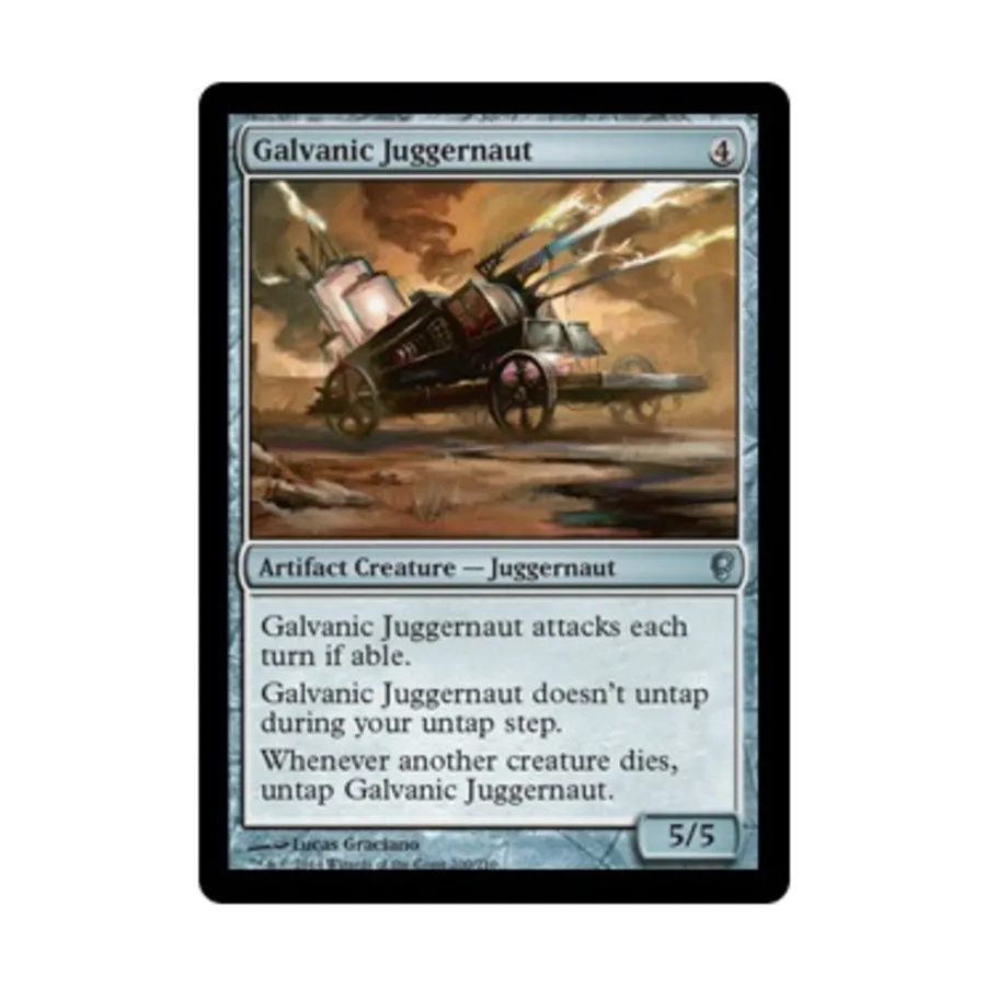 

CCG Гальванический Джаггернаут (U), MTG - Conspiracy