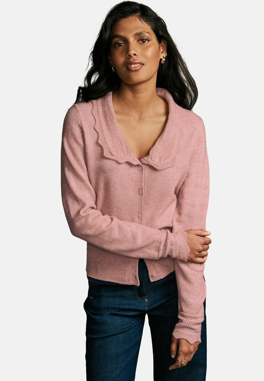 

Кардиган POINTELLE COLLAR Laura Ashley, розовый