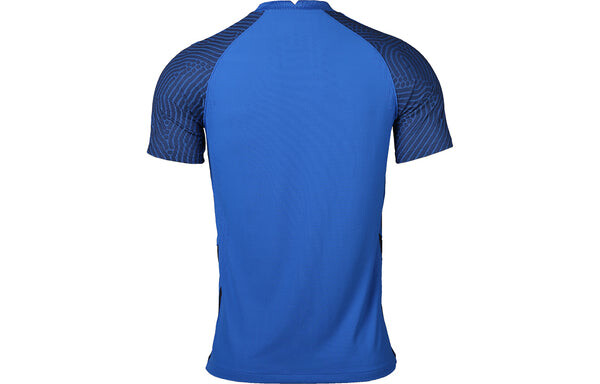 Футболка Men's Nike Nk Vprknit Iii Jsy Casual Sports Breathable Colorblock Short Sleeve Blue T-Shirt, мультиколор — фото 2