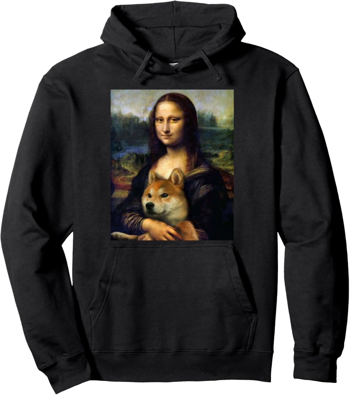 

Толстовка с принтом Моны Лизы да Винчи, худи с изображением сиба-ину и Моны Лизы, черная (black 19-3911tcx), размер S Tshirt Shirt T-Shirt Pullover Hoodie Sweater Style, Черный, Толстовка с принтом Моны Лизы да Винчи, худи с изображением сиба-ину и Моны Л