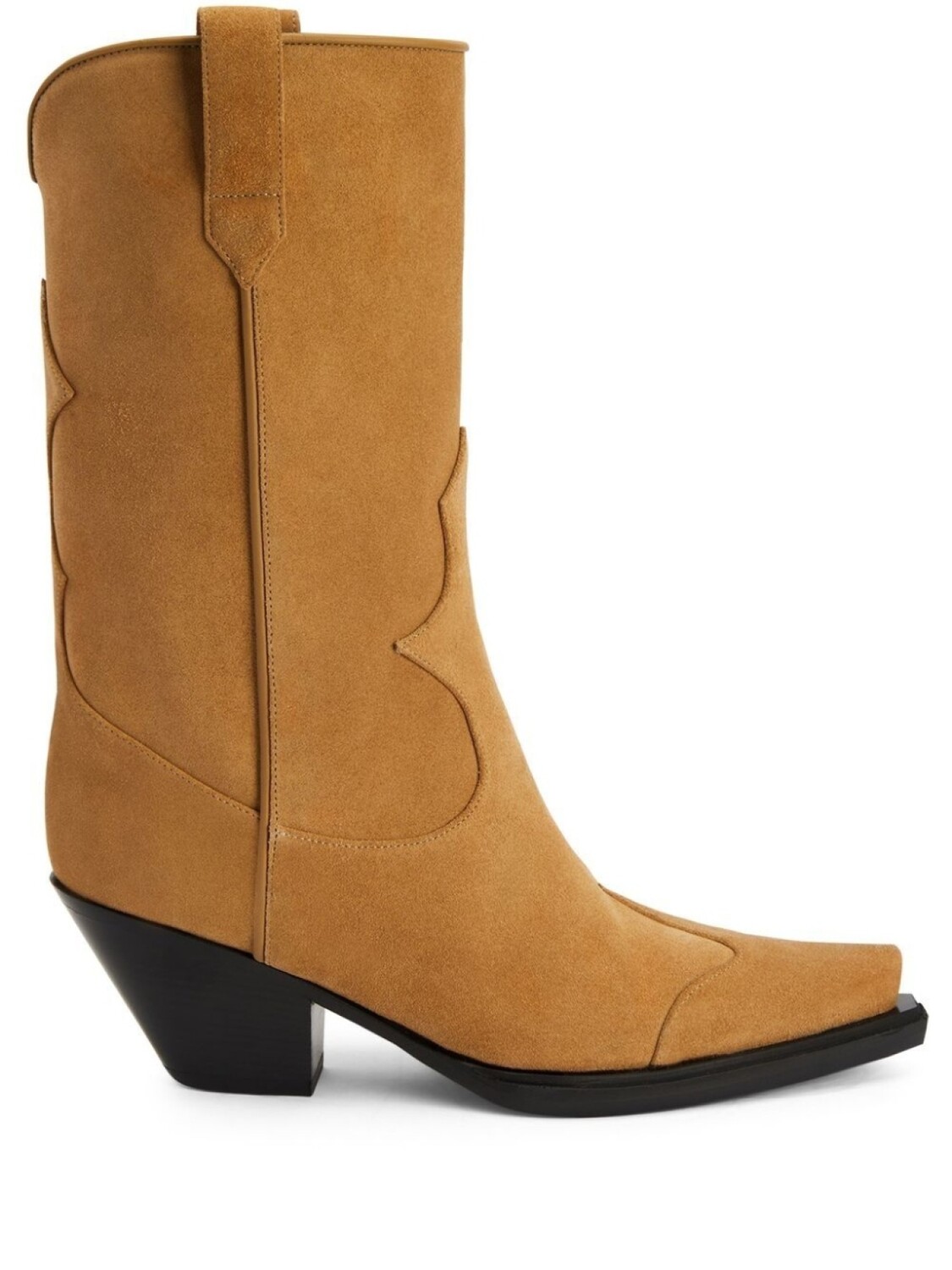 Giuseppe Zanotti ковбойские сапоги Thyra 55, коричневый