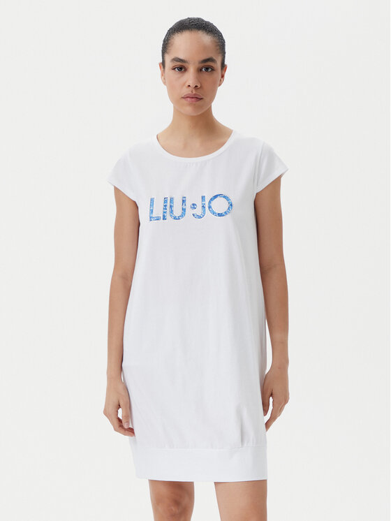 

Платье на каждый день обычный крой VA5194 JS003 Liu Jo Beachwear, белый