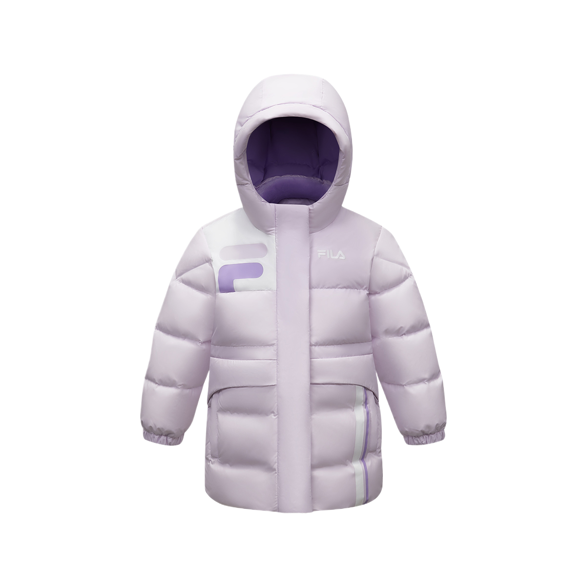 

Пуховик для детей 3-7 лет FILA KIDS, фиолетовый