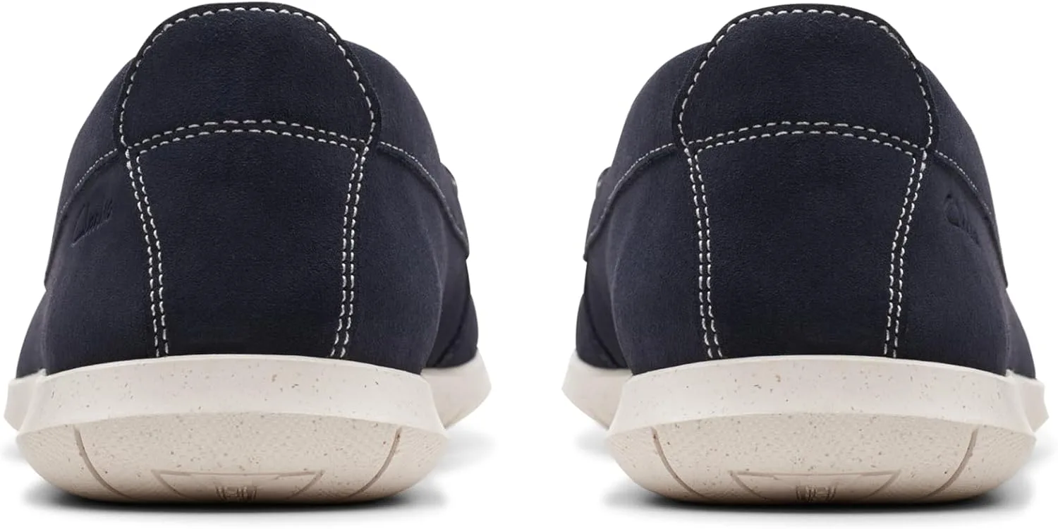 Мужские лоферы Clarks Flexway Step, темно-синий — фото 3