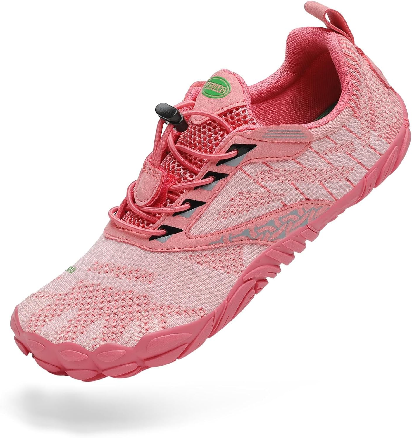 

SAGUARO Женские и мужские кроссовки для бега, минималистичные кроссовки для трейлраннинга, с широким носком и нулевым перепадом высоты подошвы, для кросс-тренинга на открытом воздухе, Rose Bloom-55w