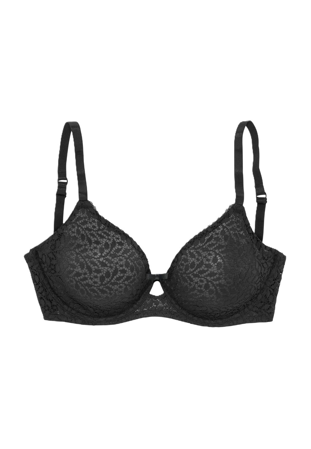 

Женский бюстгальтер-минимайзер Perfect Basics на тонких бретелях LASCANA, цвет 4215 Black