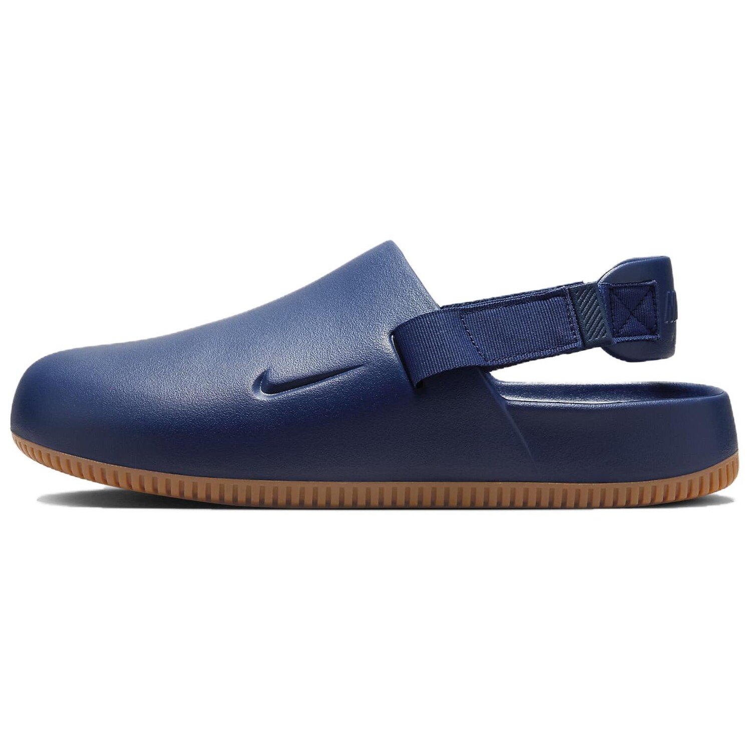 

Сабо Calm Mule с закрытым носком для мужчин Nike, цвет Marine Blue/Brown