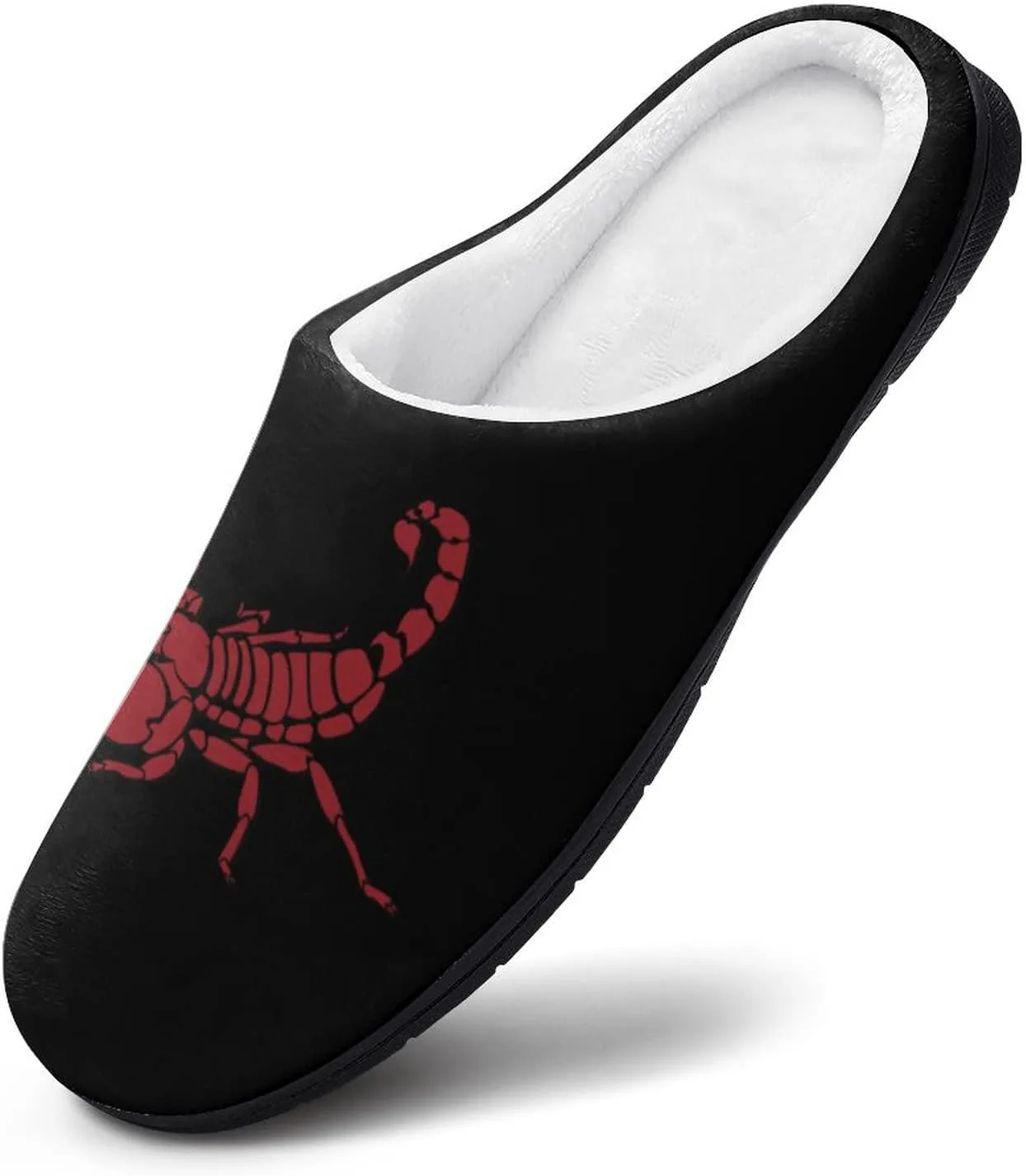 Мужские хлопковые тапочки Red Scorpion с мягкой амортизирующей подошвой с эффектом памяти для дома и улицы FORSJHSA — фото 2