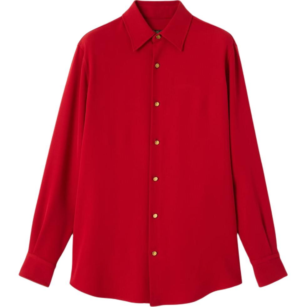 

Loro Piana Футболка женская Candy Apple Red с широким воротником Moderate