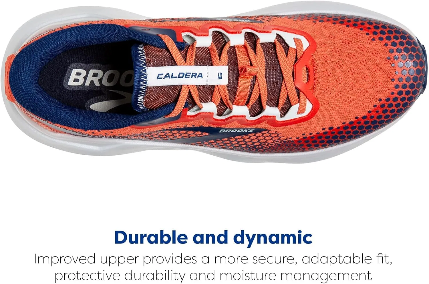 Мужские кроссовки Brooks Caldera 6, Firecracker Navy Blue — фото 4