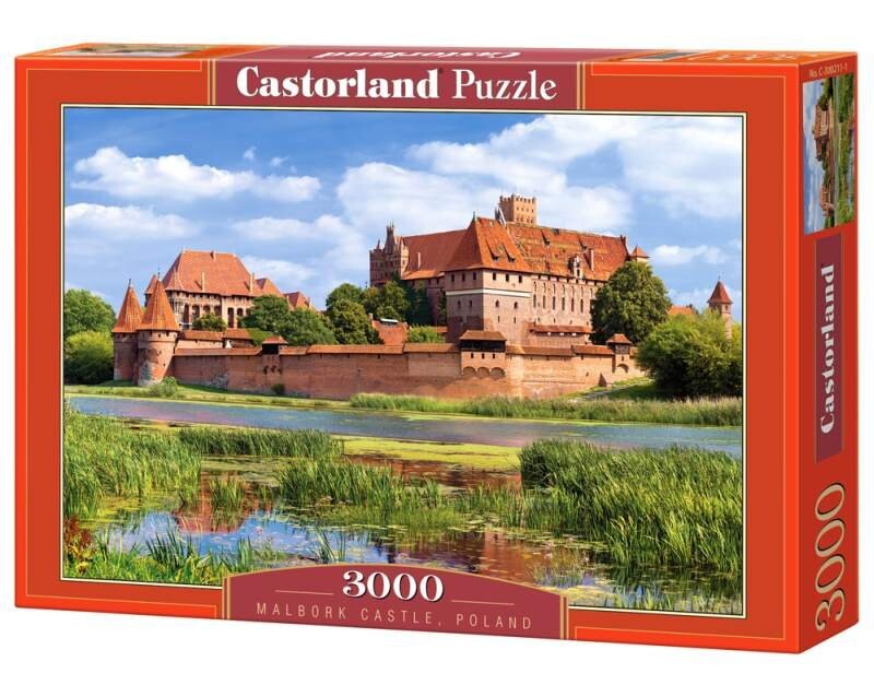 

Касторланд, пазл, Замок Мальборк Польша, 3000 шт. Castorland