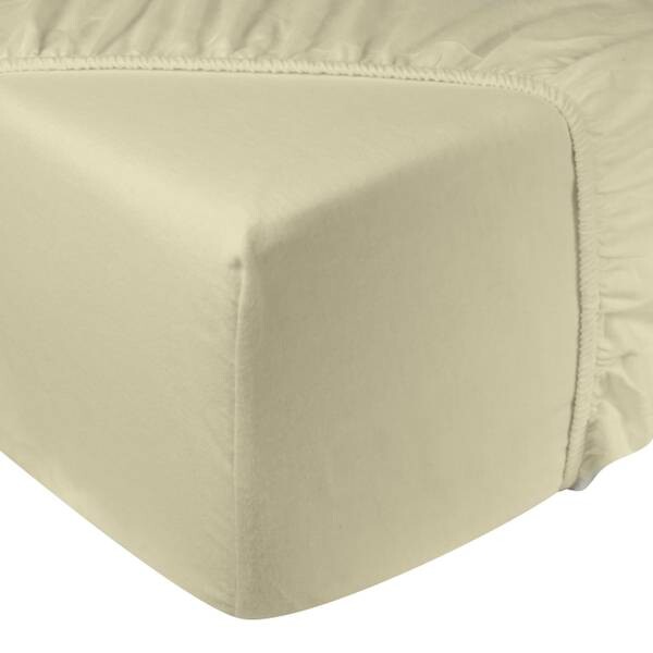 

Фланелевая простыня soft plain Doubledry, желтый
