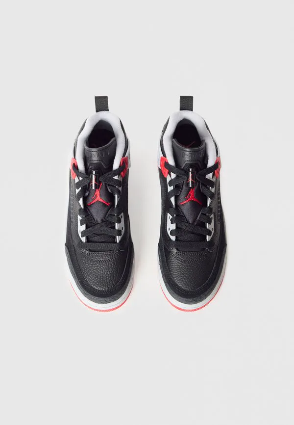 Кроссовки jordan spizike low унисекс Jordan, Black/Red/Wolf Grey/White — фото 4