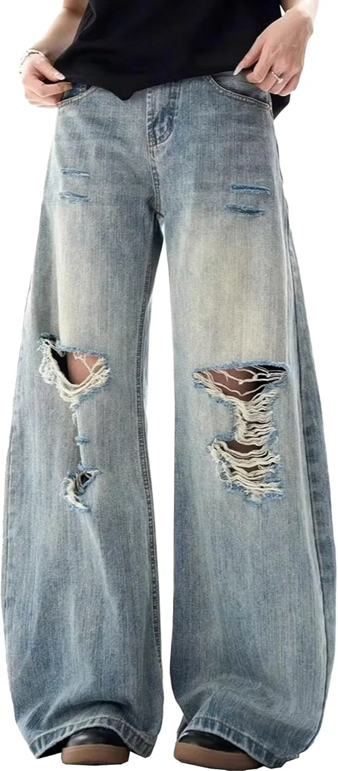 Джинсы свободные Men Regular Fit, синий