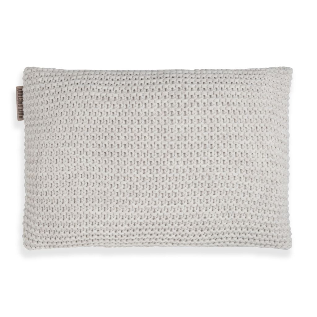 

Подушка Knit Factory Vinz - Бежевый - 60x40 см