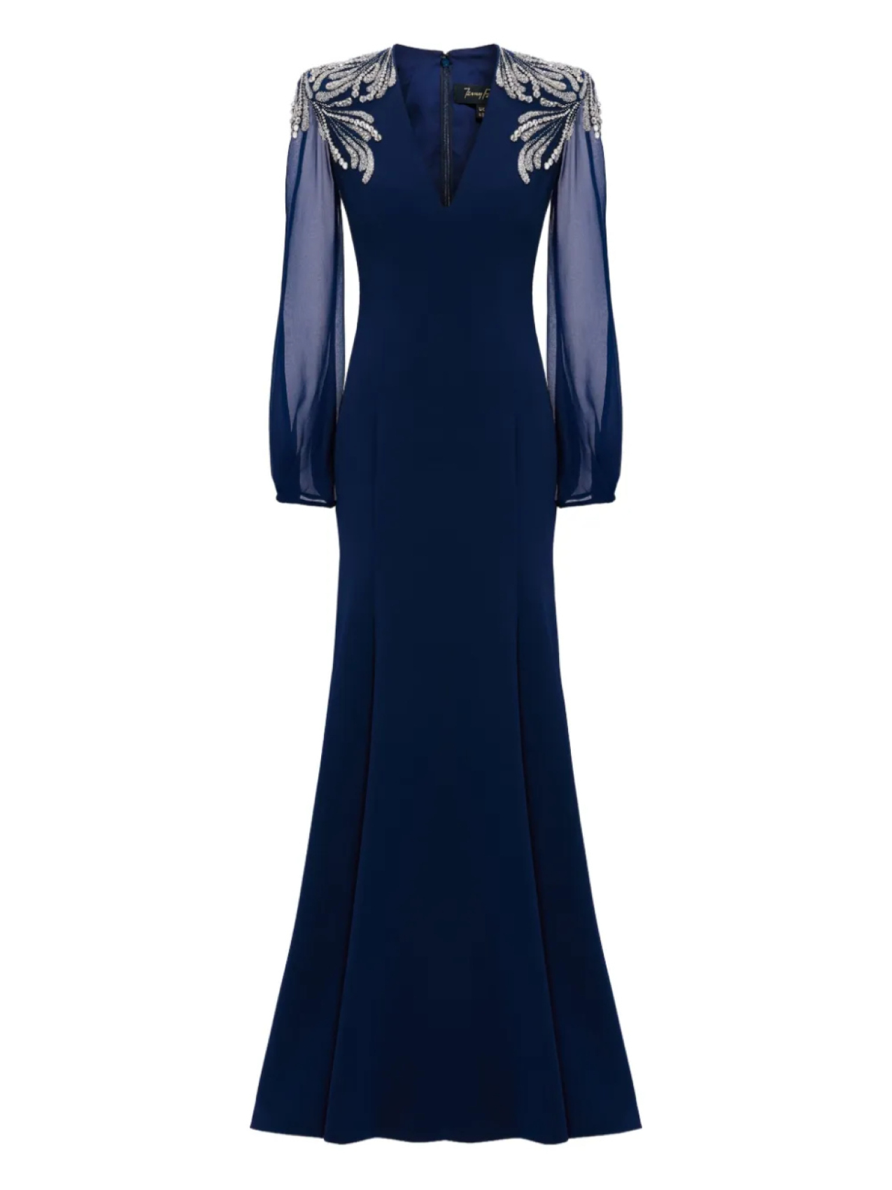 

Jenny Packham платье Mercury, синий