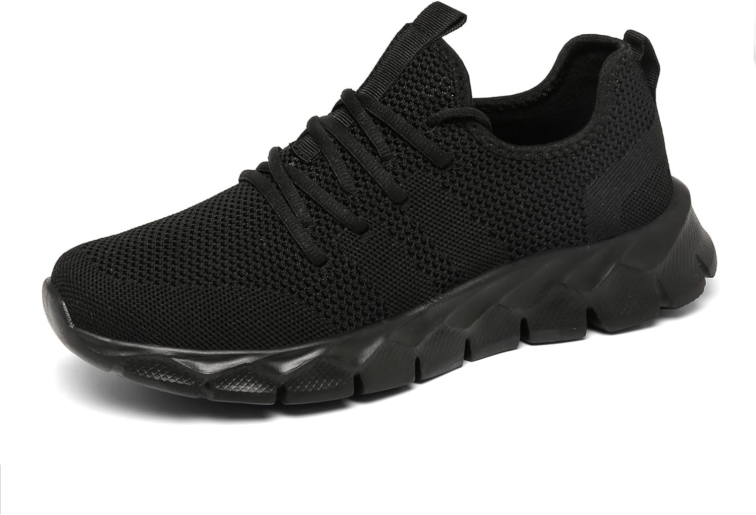 

Мужские слипоны RELyt для ходьбы, противоскользящие кроссовки для бега, дышащие спортивные кроссовки, легкие кеды для тренажерного зала, унисекс, черный