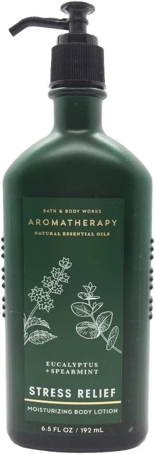 Лосьон для тела ароматерапевтический Bath & Body Works Stress Relief Eucalyptus Spearmint, 192 мл — фото 3