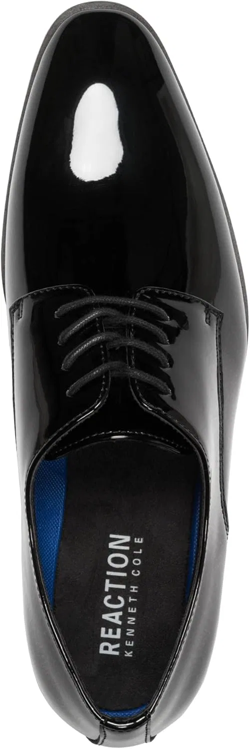 Мужские туфли Kenneth Cole Reaction Hogart Oxford, Black (Black Varnish) — фото 4