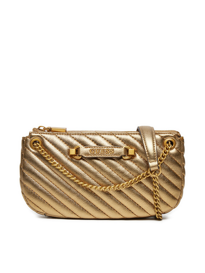 

Вечерняя сумка Guess, золотой, Черный, Вечерняя сумка Guess, золотой