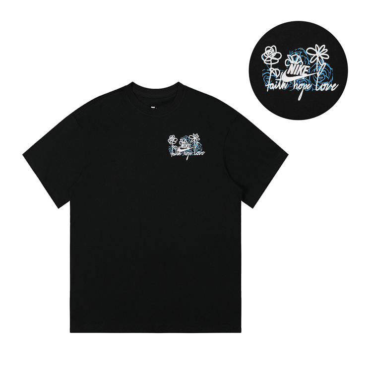 

Nike Футболка унисекс черная, Черный, Nike Футболка унисекс черная