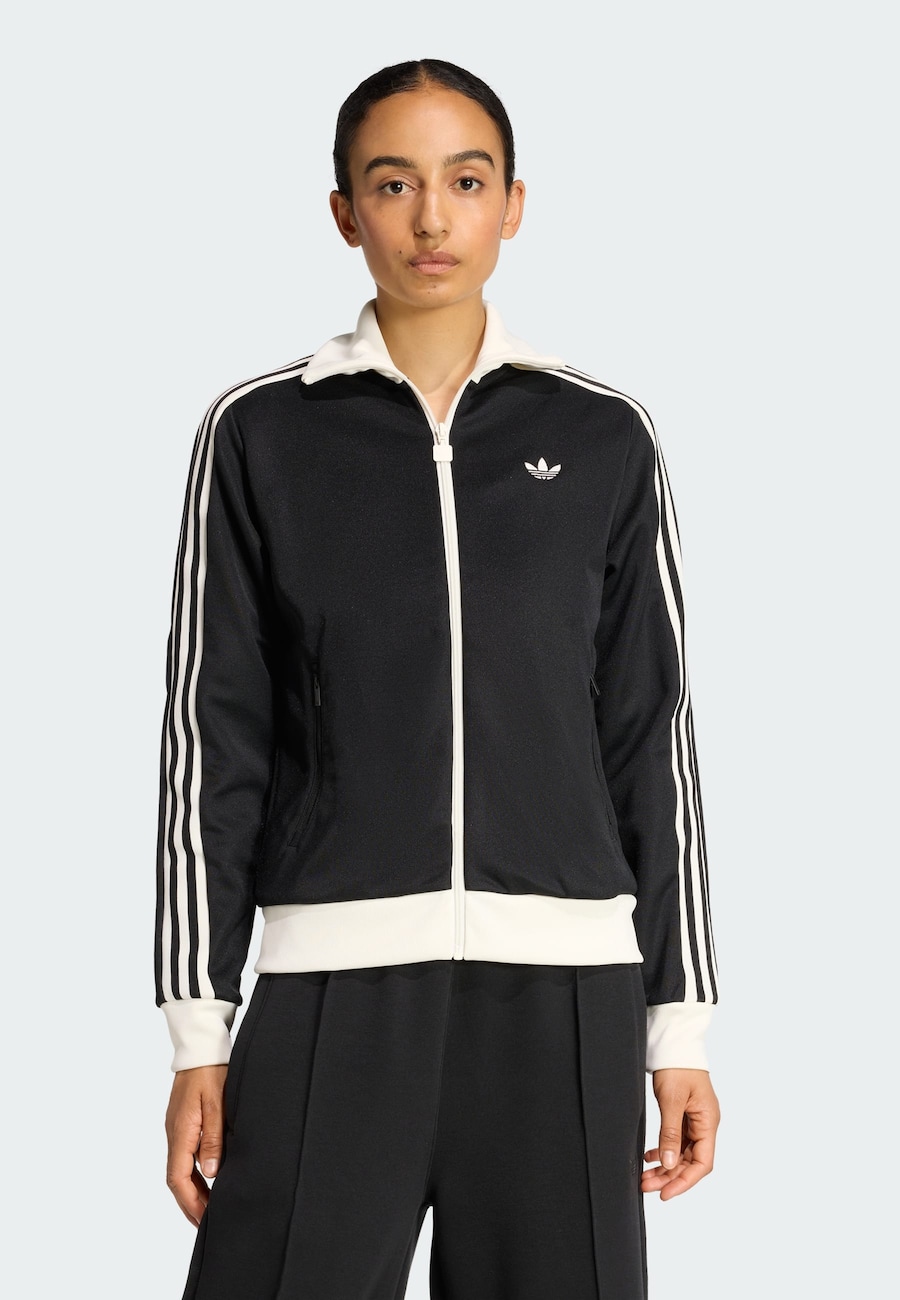 Толстовка с капюшоном на молнии ADIDAS ORIGINALS Classic, черный — фото 2