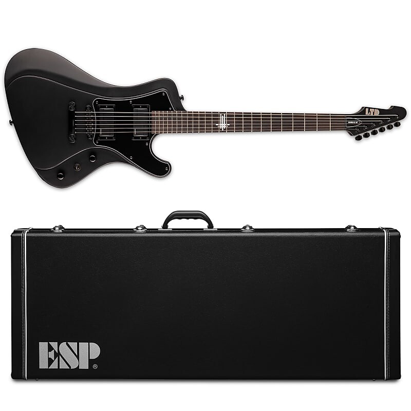 

Электрогитара ESP LTD NS-6 Nergal Black Satin Electric Guitar + Hard Case Stream NS6