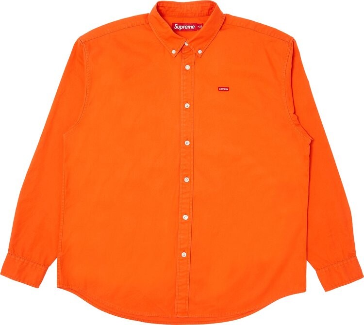 

Рубашка Supreme Small Box 'Bright Orange', оранжевый